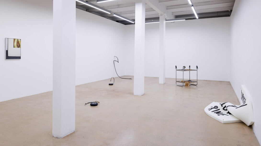 Paula Punkstiņa, The arrows of concerns, exhibition view. Courtesy of Kim? Contemporary Art Centre. Photo by Ansis Starks