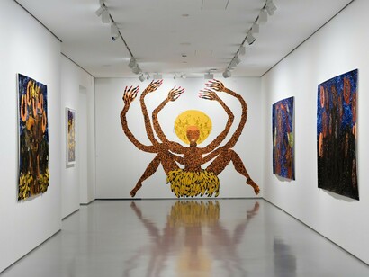 Lady Skollie. Lust Politics, Exhibition view. Courtesy of Tyburn Gallery