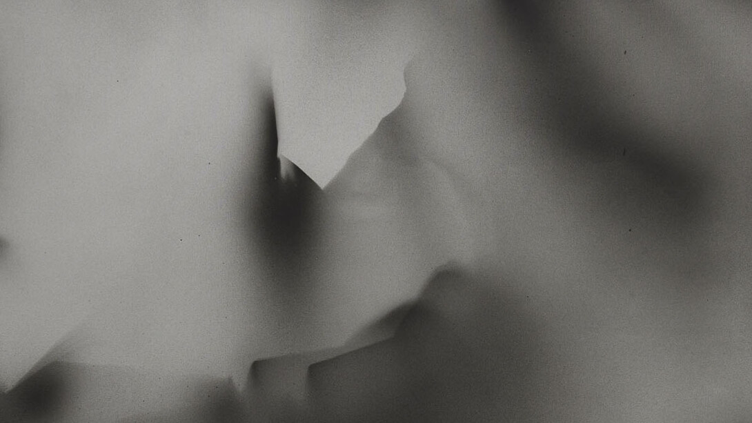 Jeff Zilm. Dr. Mabuse the Gambler, 2016 (detail), Dye, silver halide, acrylic emulsion, gelatin emulsion and optical sound on canvas, 96.5 x 213.4 cm (38 x 84 in.). Courtesy of the artist and Simon Lee Gallery, London / Hong Kong