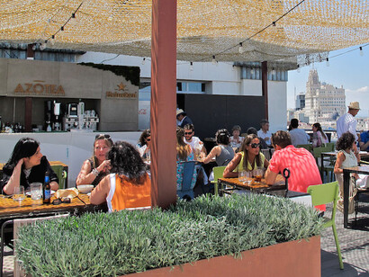 Tartan Roof en la Terraza del Círculo de Bellas Artes