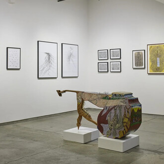 Various artists, The real surreal part III: how the light gets in, exhibition view. Courtesy of Cavin Morris Gallery