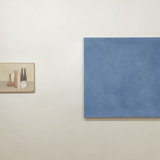 Morandi e Spalletti, Un dialogo di luce. Courtesy Galleria d'Arte Maggiore G.A.M., Bologna
