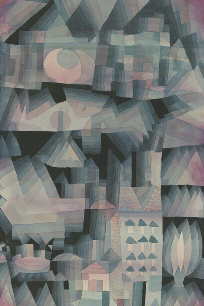 Paul Klee, Ciudad de ensueño, 1921. Cortesía del Museo Nacional Thyssen-Bornemisza