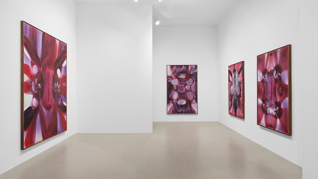 Tyra Tingleff, Pulse / Pause, exhibition view. Courtesy of ChertLüdde Gallery