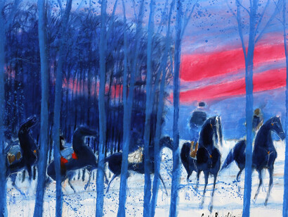 André Brasilier. Courtesy of Opera Gallery
