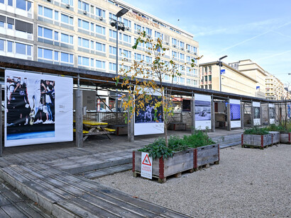 A look back at the Paris 2024 Games, exhibition view. Courtesy of The Olympic Museum