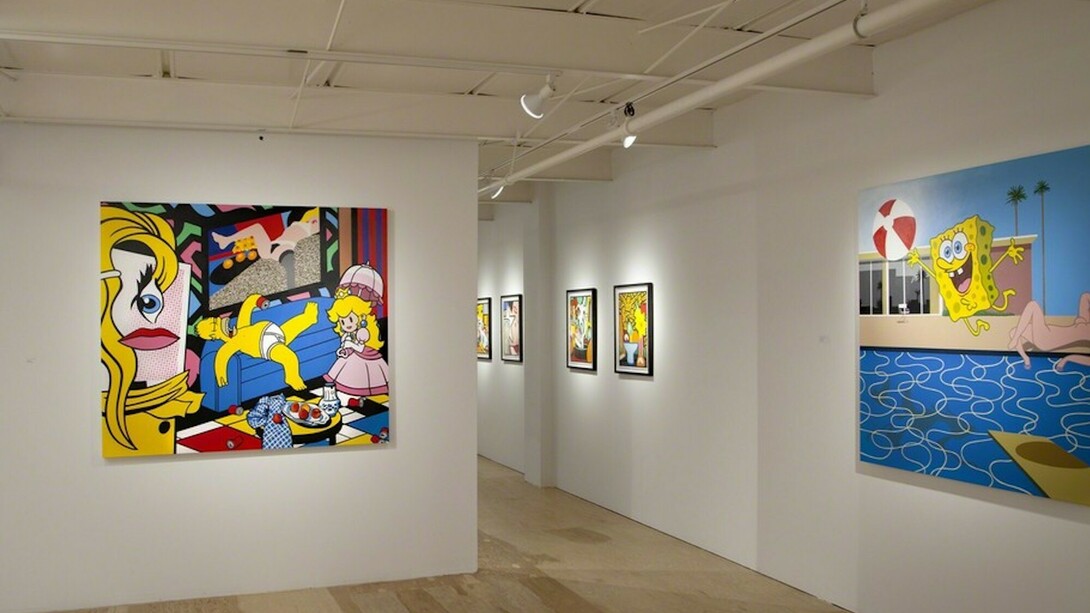 Speedy Graphito, Exhibition view. Courtesy of Fabien Castanier Gallery