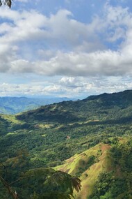 A view of Eastern Highlands Province, Papua New Guinea