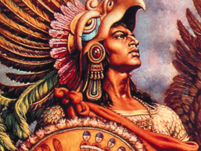 El guerrero azteca Popocatéptl