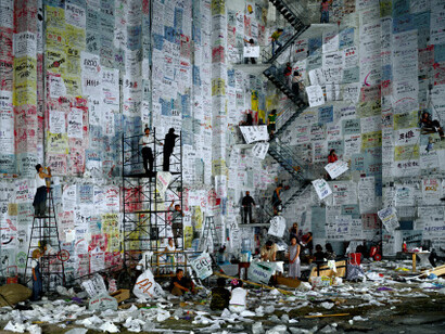 Wang Qingsong, Competition, 2004, 170x300cm © Wang Qingsong