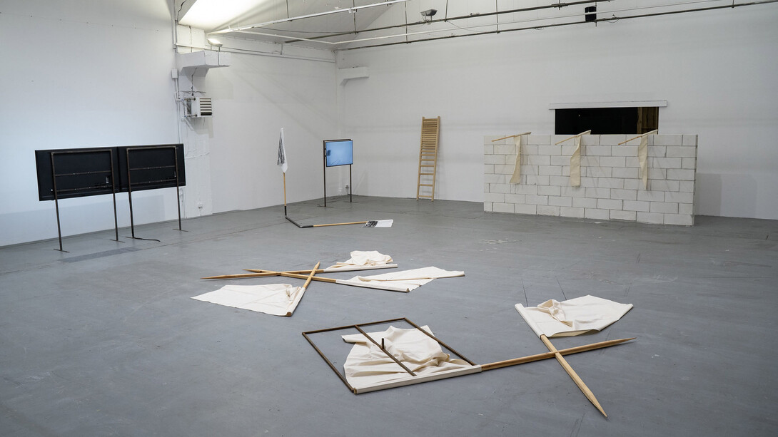 Janusz Bałdyga, Certificate of employment, exhibition view. Courtesy of Galeria Labirynt