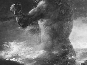 Francisco de Goya, El Coloso, c. 1810