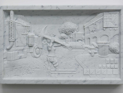 Wim Delvoye. Courtesy of Royal Museums of Fine Arts of Belgium