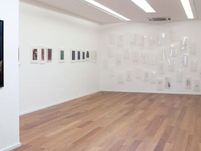 Mira Schendel, Exhibition view. Courtesy of Galeria Frente