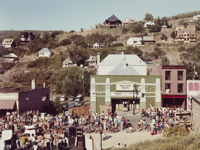 Joel Sternfeld, Park City, Utah, August 1979, 1979. Courtesy of Huxley-Parlour Gallery