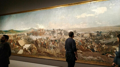 «La batalla de Tetuán» en el Museo Nacional de Cataluña
