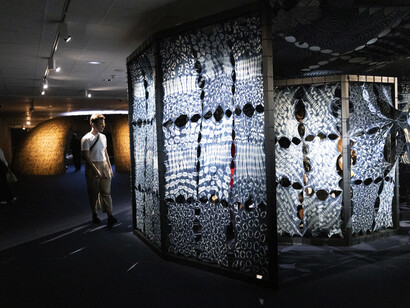 Tabita Rezaire, Calabash nebula, exhibition view. Courtesy of Museo Nacional Thyssen-Bornemisza