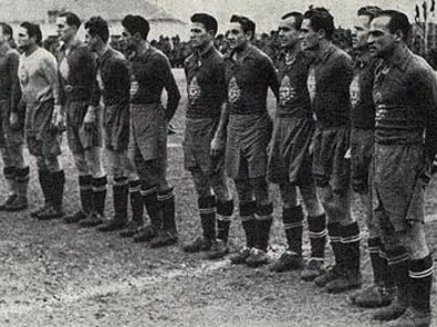  La formazione del Partizan che scese in campo nella finale della Coppa di Jugoslavia del 1947