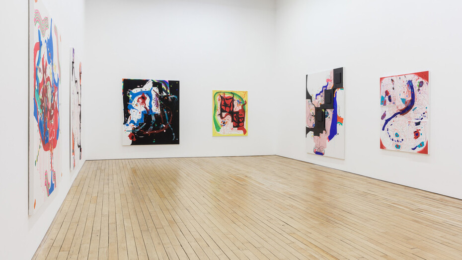 Joanne Greenbaum. Courtesy of Rachel Uffner Gallery