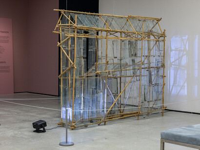 Secret outlines, ausstellungsansicht. Mit freundlicher genehmigung des Museum der Moderne