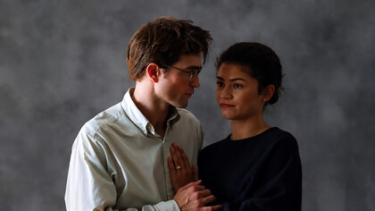 The Drama is a dark romantic comedy-thriller directed by Kristoffer Borgli that follows a young couple, Emma (Zendaya) and Charlie (Robert Pattinson), whose seemingly stable relationship descends into emotional turmoil one week before their wedding after a shocking confession about their pasts