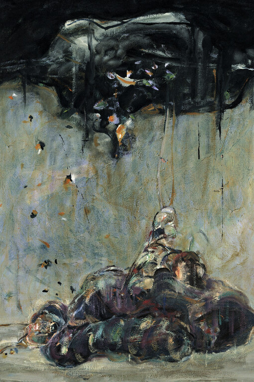 Marwan, Untitled, 1963, oil on canvas, 116 x 97 cm