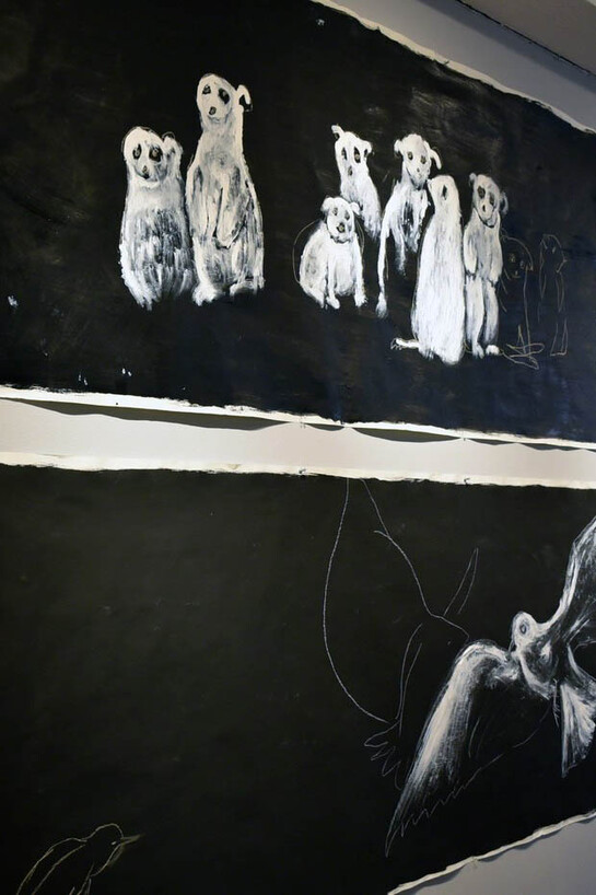 On the Wall: Vija Doks. Courtesy of Carter Burden Gallery