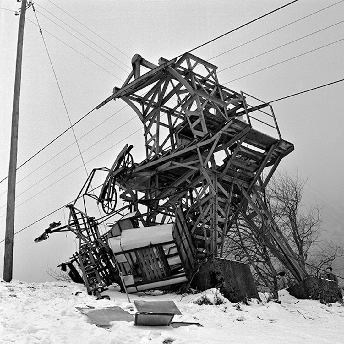 Arnold Odermatt: Dallenwil, 1969, silvergelatin  print, 45x45cm; Courtesy: Galerie Springer Berlin, © Urs Odermatt,Windisch  