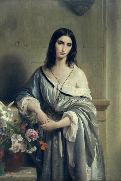 F.Hayez. Malinconia