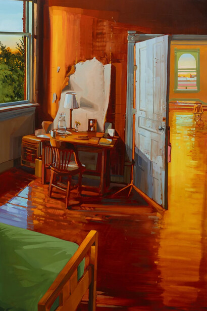 Keiran Brennan Hinton, The chair, 2024. Courtesy of Charles Moffett Gallery