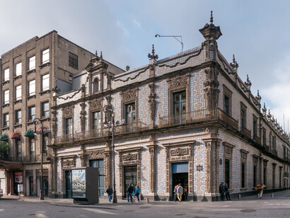 Casa de los Azulejos o palacio de los condes del Valle de Orizaba, ubicada en el centro histórico de la Ciudad de México