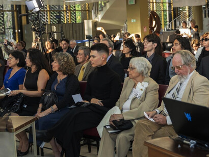 Asistentes a la IV Edición del Premio AICA Costa Rica. Biblioteca Nacional. Foto: Juan Carlos Fonseca