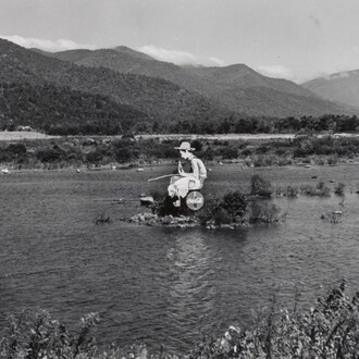 Marion Post Wolcott, Advertisement near black mountain, North Carolina, 1939. Courtesy of NOMA