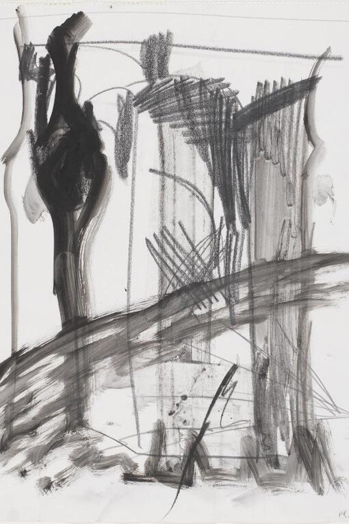 Per Kirkeby, Sans titre (1983). Courtesy of Centre Pompidou