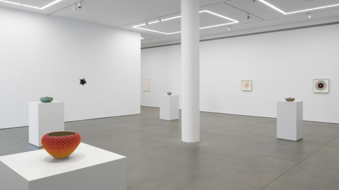 Jeremy Frey, Permanence, exhibition view. Courtesy of Karma Gallery