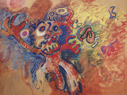 Senza titolo (Senza titolo, (W la pittura astratta), 1960