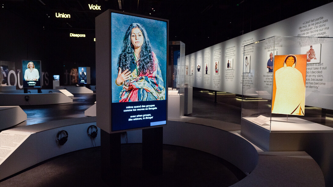 Encounters, exhibition view. Courtesy of Musée d’ethnographie de Genève