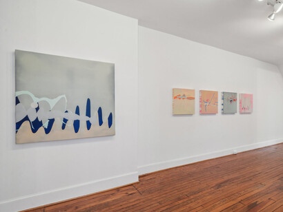 Ron Johnson, Just like forever, exhibition view. Courtesy of Reynolds Gallery