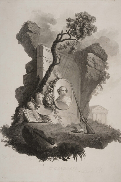 Mauro Gandolfi, Monument to Gaetano Gandolfi, 1806. Courtesy of Blanton Museum