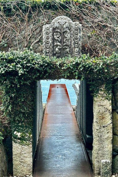 “Tree of Life” Marble Relief over the Winter Solstice Light-Worship Tunnel © Alma Reyes