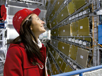 Sonia Fernández-Vidal en el CERN