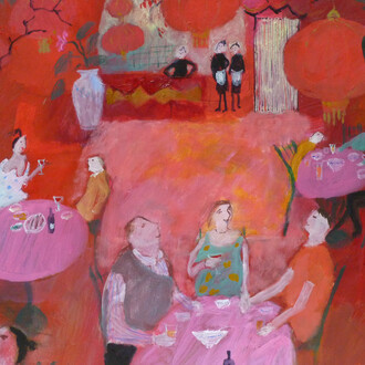 China Diner by Susan Bower RBA ROI