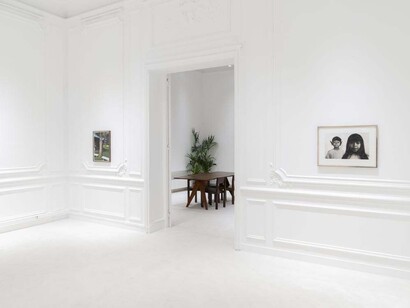 Rirkrit Tiravanija, In aliens we trust, exhibition view. Courtesy of Galerie Chantal Crousel