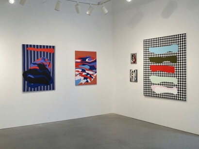 Pre-Fall, Exhibition view. Courtesy of Eleanor Harwood Gallery