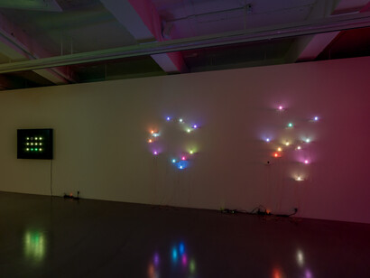 Tatsuo Miyajima. Connect with Everything, installation view. Courtesy of Gallery Baton