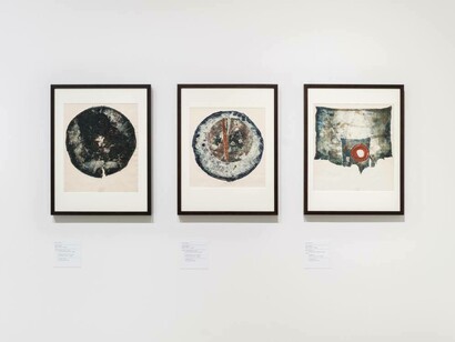 Various artists, Below the horizon: Zbyšek Sion and informal abstraction, exhibition view. Courtesy of Národní galerie Praha