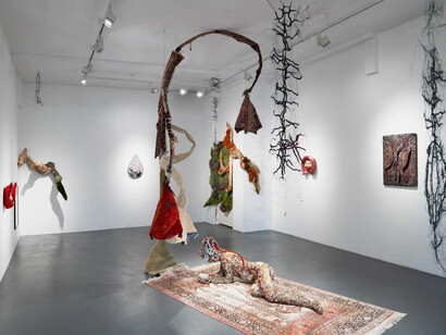 Anna Malicka, Thrifters and transformers, exhibition view. Courtesy of Kogo Gallery
