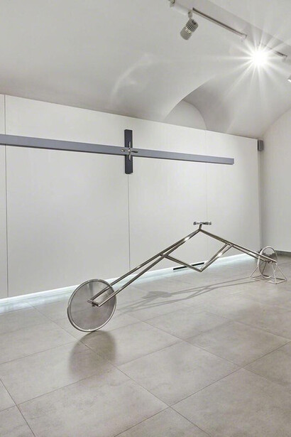 Gianni Piacentino. Courtesy of Galleria Mucciaccia