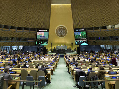 L'assemblea generale dell'ONU 