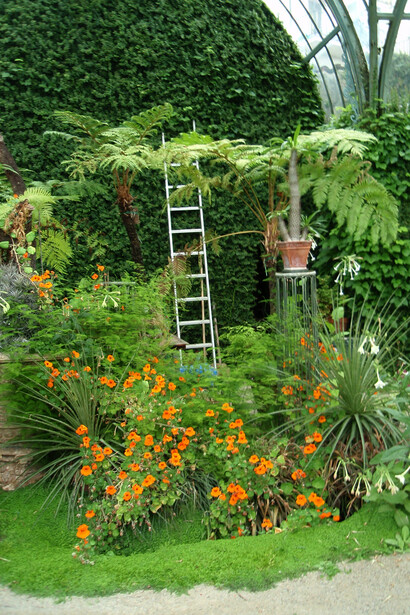 L'allegria e la creatività in giardino frutto di uno studio attento